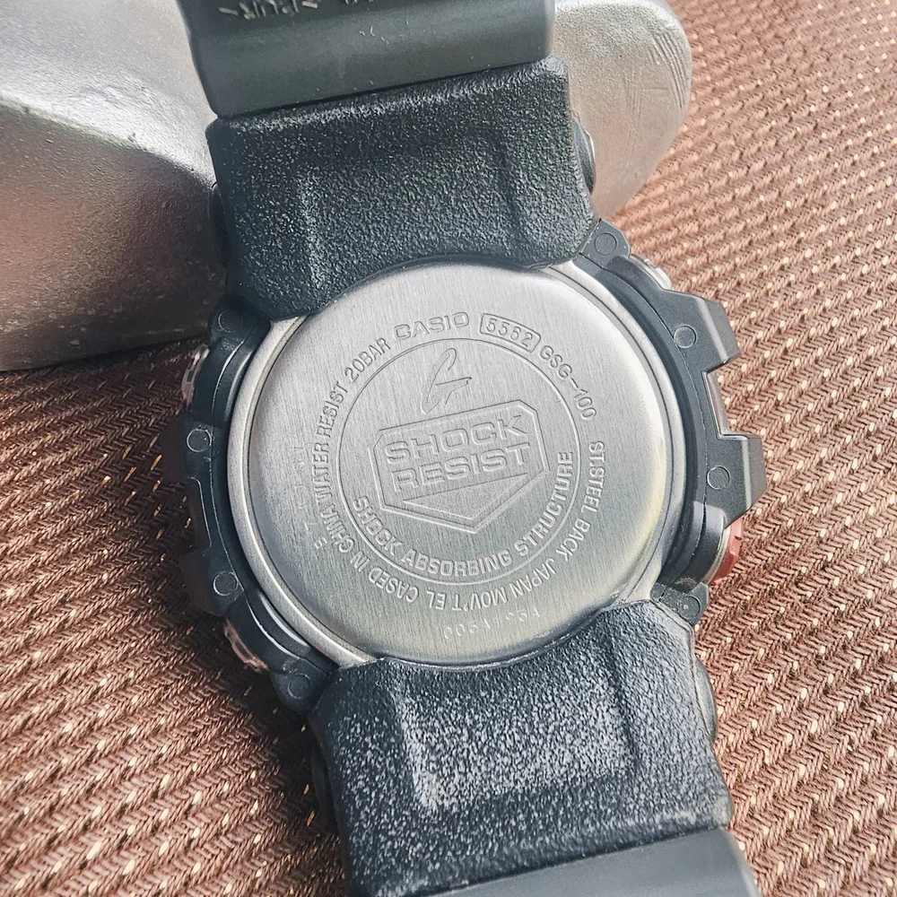 Casio Gray and Black Men's Watch
